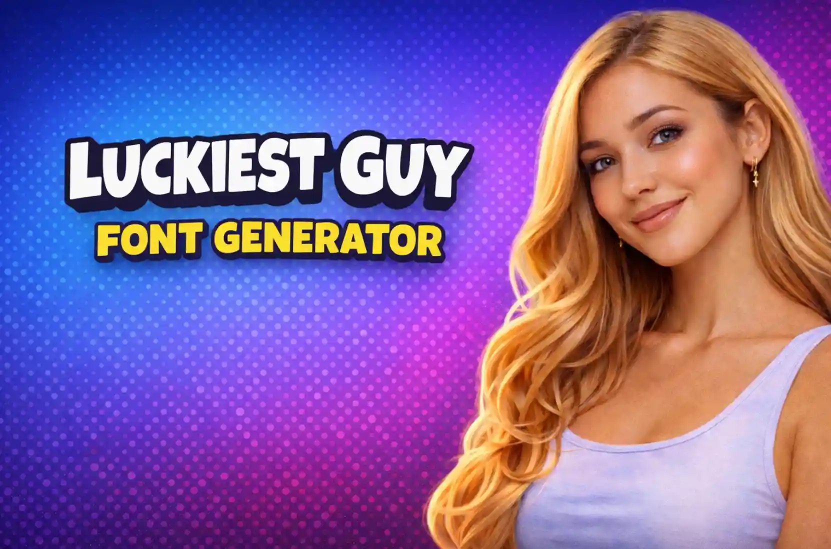 Luckiest Guy Font Generator