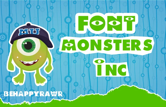 Monsters Inc Font Generator