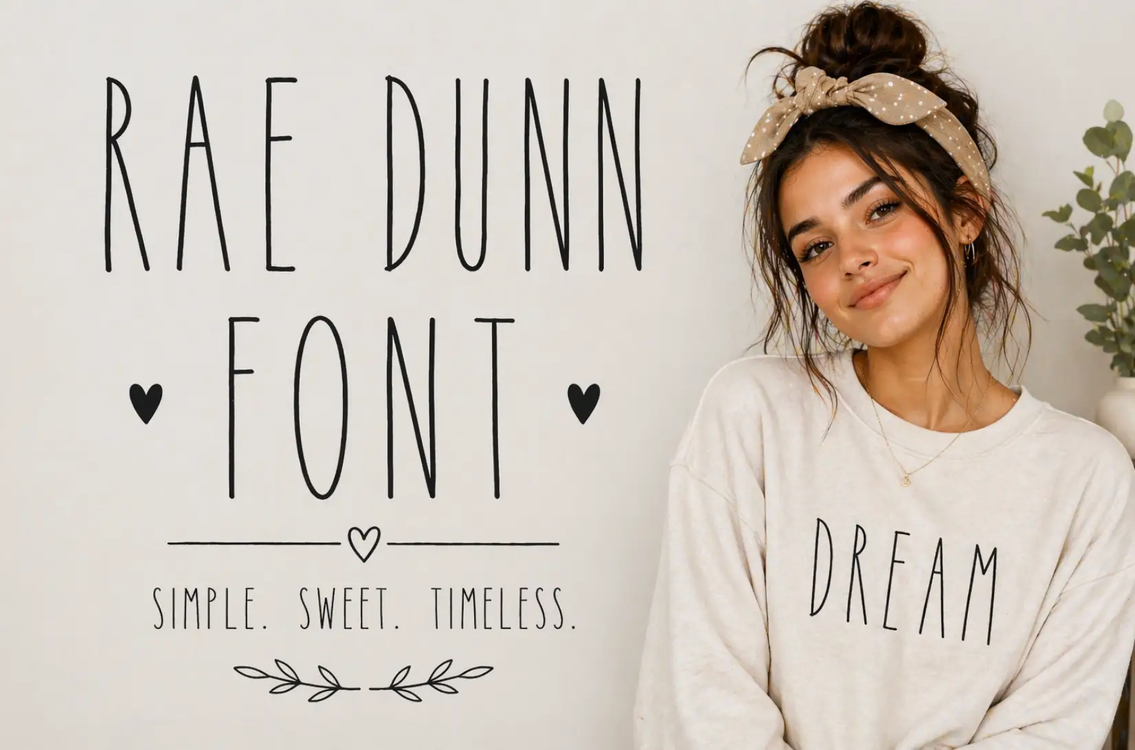 Rae Dunn Font Generator