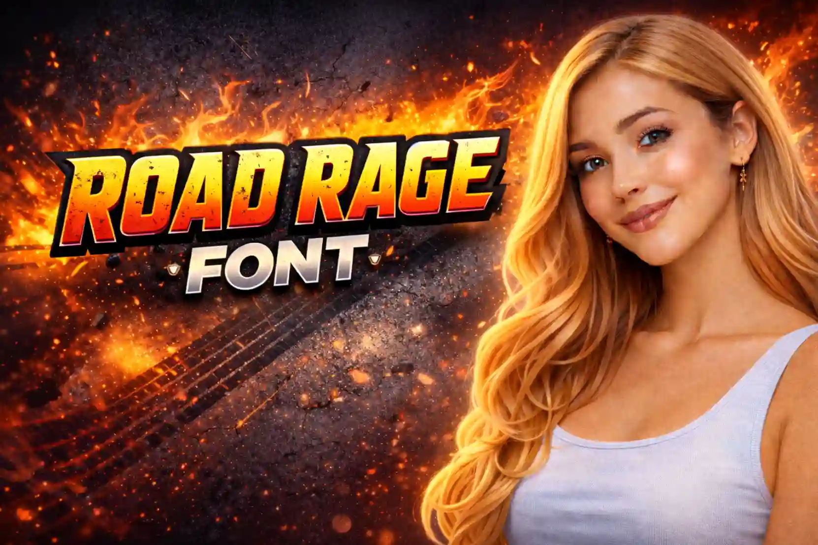 Road Rage Font Generator