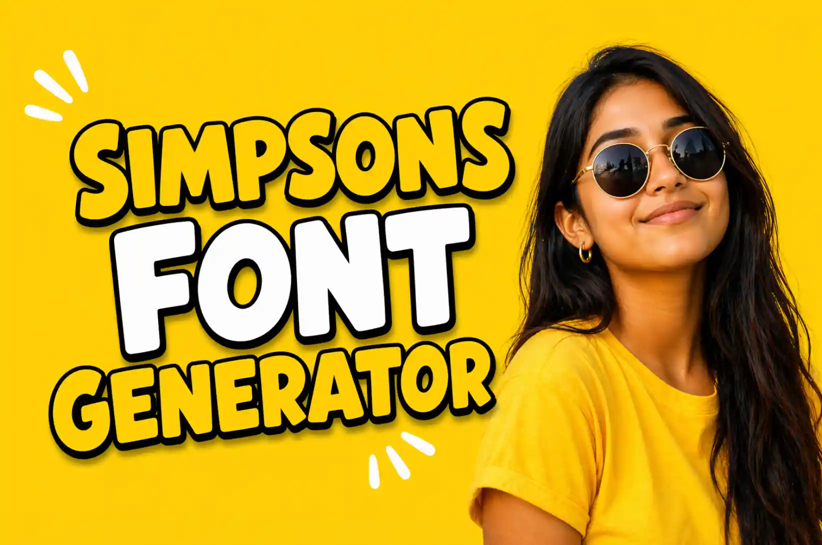 Simpsons Font Generator