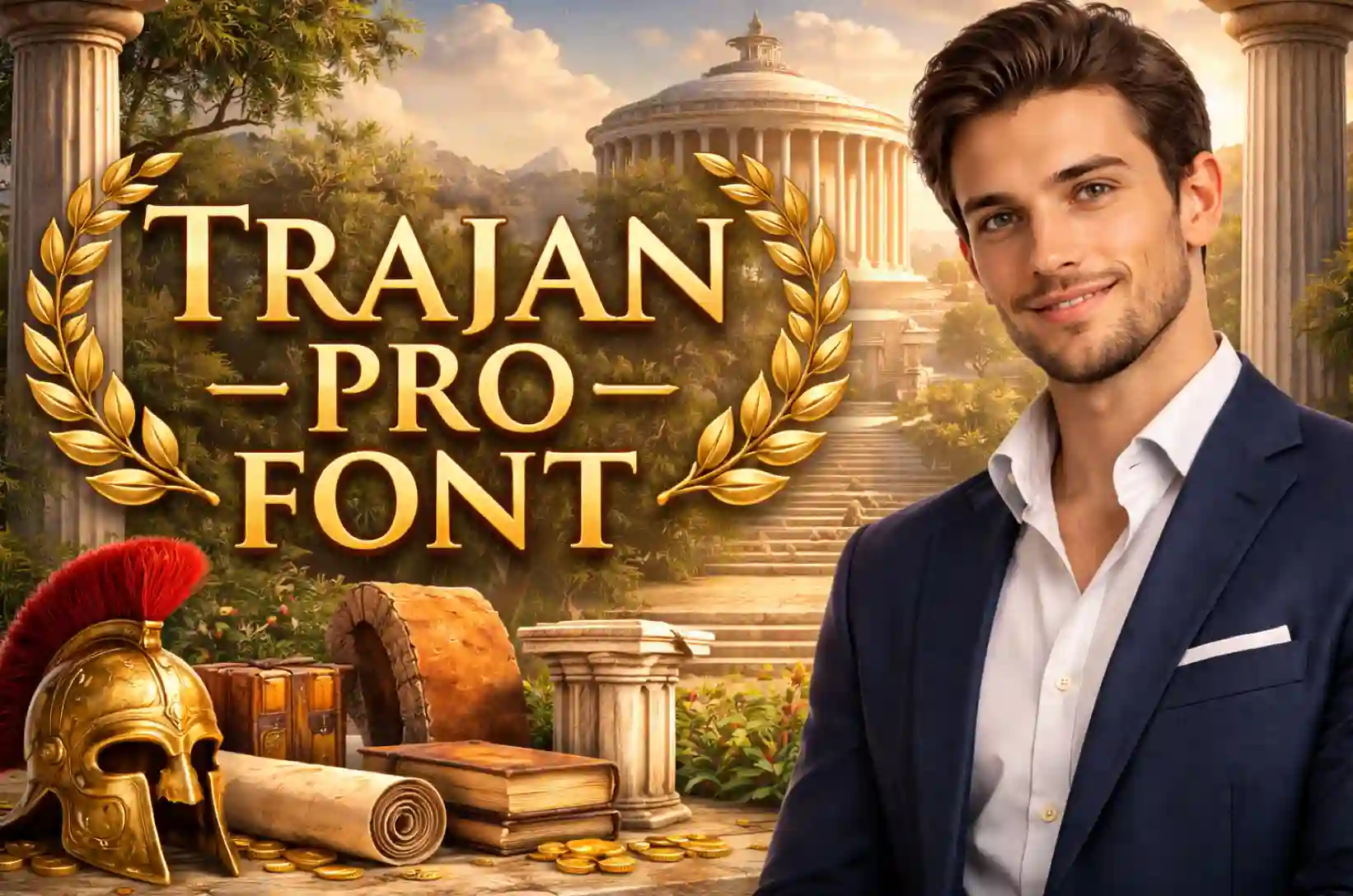 Trajan Pro Font Generator
