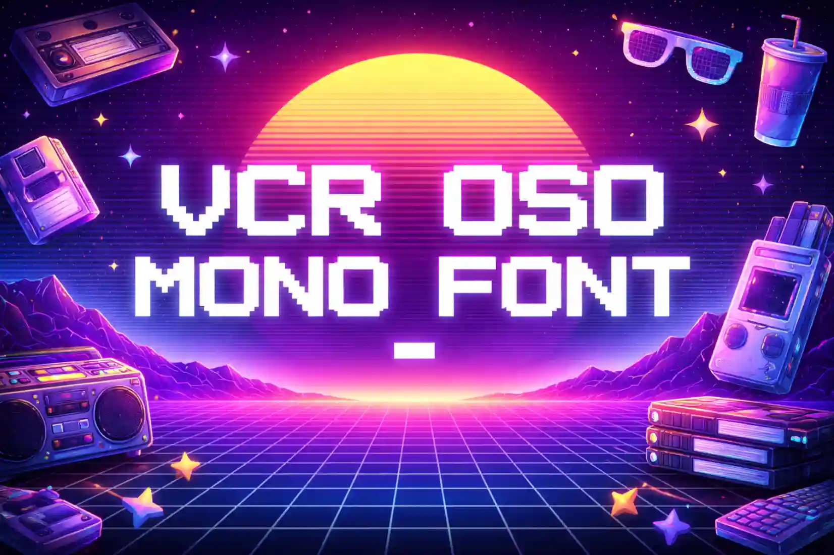 Vcr Osd Mono Font Generator