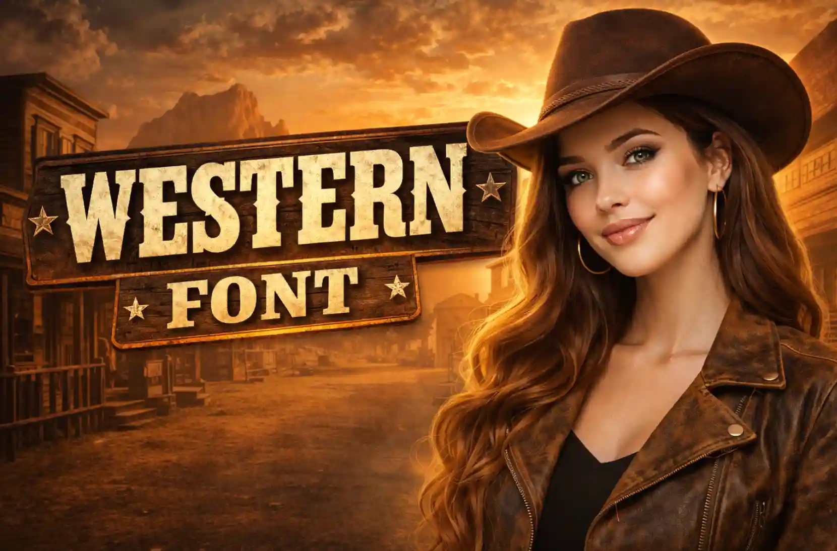 Western Font Generator