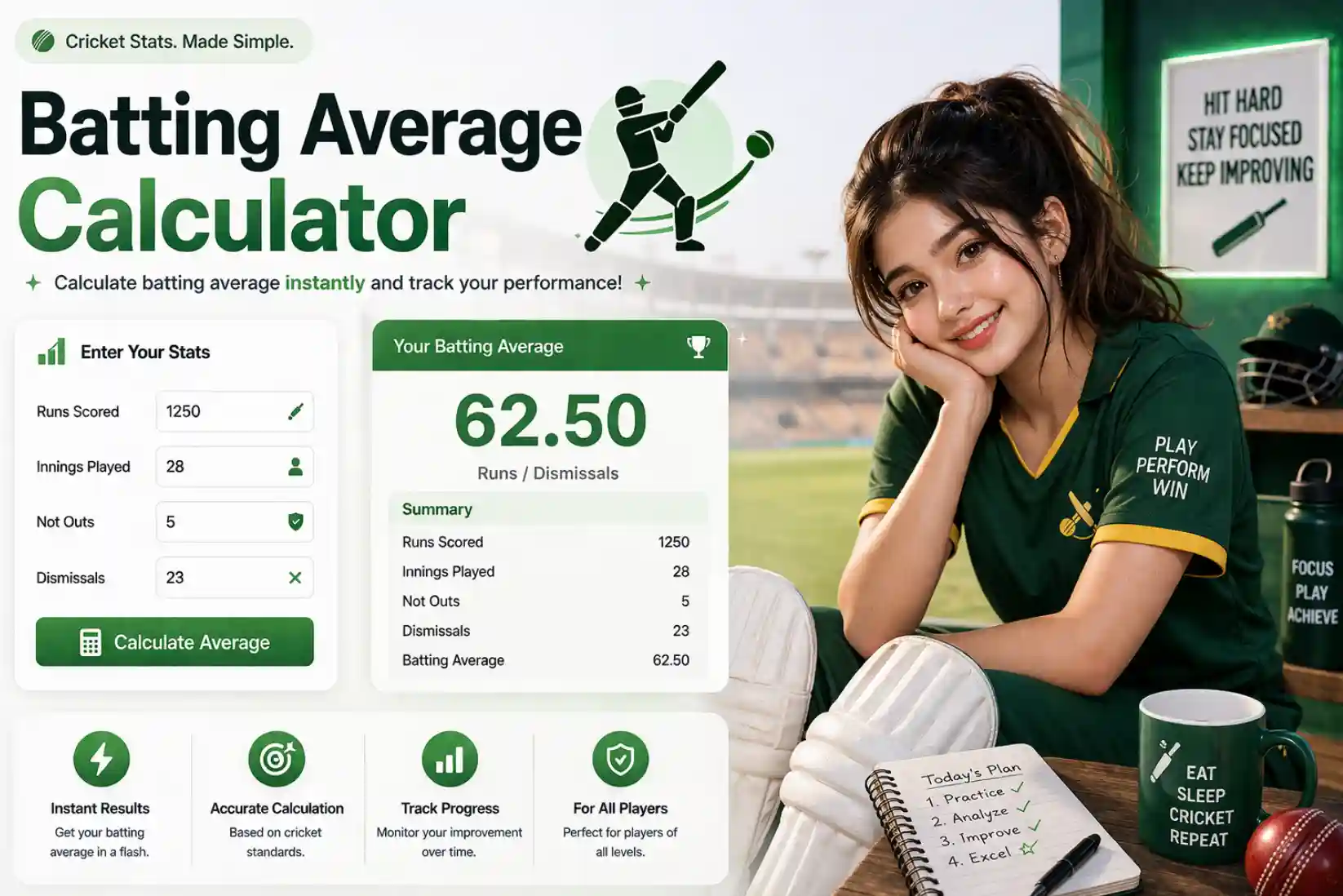 Batting Average Calculator