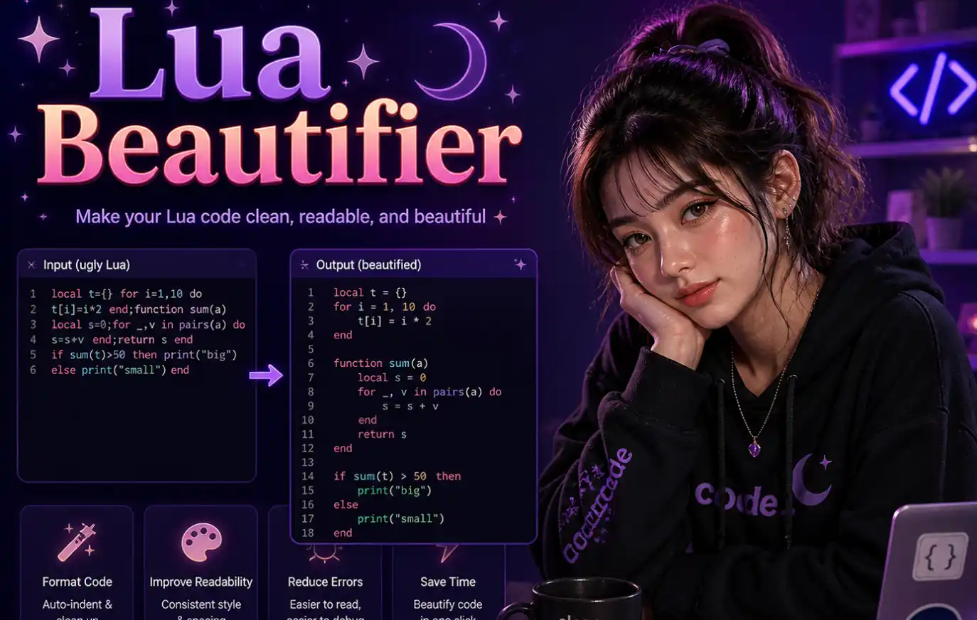 Lua Beautifier