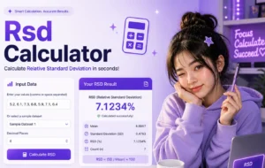 Rsd Calculator